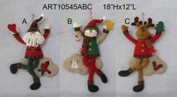 Wholesale Santa Snowman Reindeer Christmas Gifts Sitting on Clouds