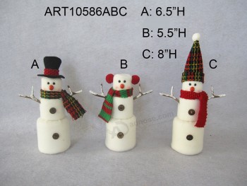 Wholesale Merry Christmas Home Decoration Snowman Marshmallow