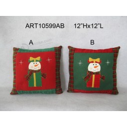 Wholesale Merry Christmas Snowman Holiday Decoration Cushion