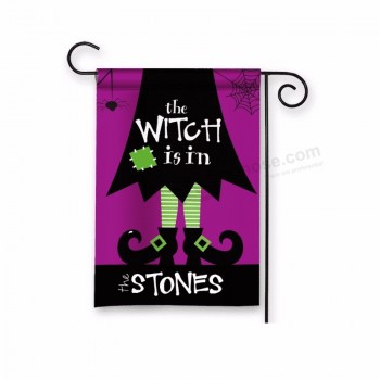 Wholesale Personalized Fashion Halloween Garden Flag with high quality and any size