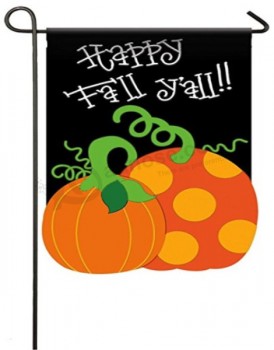 Beliebte FaMilie Halloween FeStival Dekoration Großhandel benutzerdefinierte gedruckt Garten Flaggege