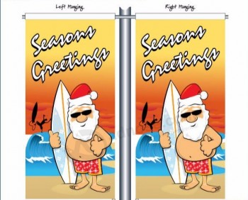 Outdoor Christmas Decoration Street Flags and Banners (M-NF02F06028)
