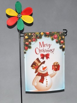 Customized high quality Merry Christmas Flag and Banner with high quality and any size