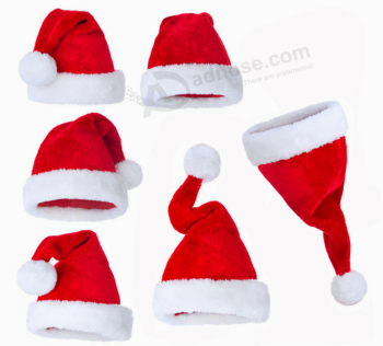 良い品質の大人クリスマスサンタの帽子卸売