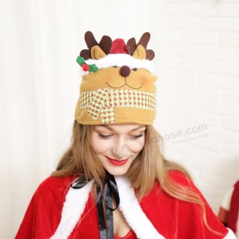 пользовательские веселые рождественские плюшевые шляпы Санта