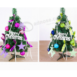 Mini árvores de natal de plástico artificial atacado