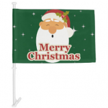 наружная реклама баннер рождественский автомобиль флаг оптом