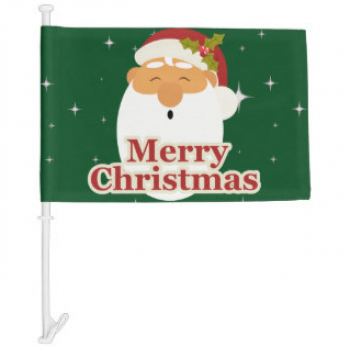 Outdoor Advertising Banner Christmas Car Flag Wholesale