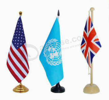 Groothandel tafelblad vlaggen Miniatuur vlaggen op tafel