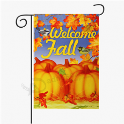 Halloween garden flag wholesale decorative garden flag