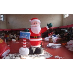 Wholesale custom high quality inflatable santa advertising inflatable christmas old man