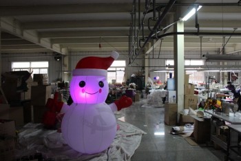 PerSonalizado de alta qualidade 2M bonEco de neve inflável do natal