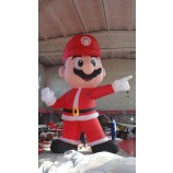 OS deSenhoS aniMadoS infláveiS ​​Super do Mario perSonalizado para o evento do feriado do Natal coMeMoraM 