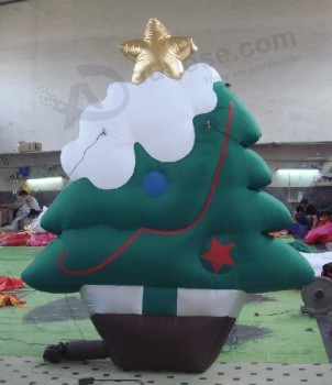 2017 árbol de navidad gigante de la venta caliente inflable para la d生态ración de la Navidad con cualquier taMetroaño