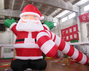 большая рождественская надувная модель модели Санта Клауса