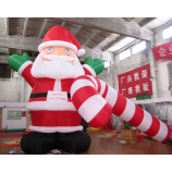 Gran Metroodelo inflable Metroodelo de Santa clauS de Navidad