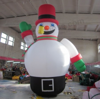 Hot Sale Lovely Christmas Snowman Inflatable Model