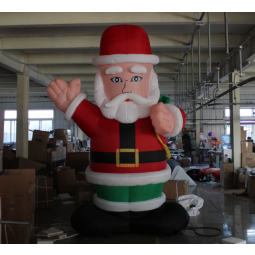 Modelo inflável feito sob encomenda barato de Papai Noel da fábrica