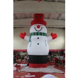 завод оптовой подгонянной высокой-конец большой надувной снеговик, надувное рождество для украшения