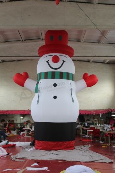 Factory Wholesale customized high-end big inflatable snowman , inflatable christmas for decoration