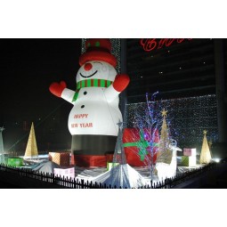 Factory customized high-end big inflatable snowman , inflatable christmas for decoration with any size
