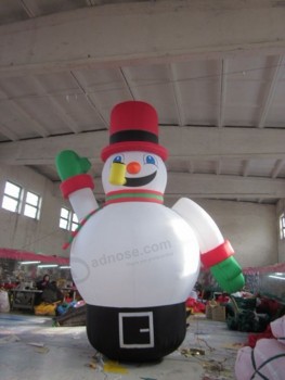 GroßhandelSperSonaliSierter aufblaSbarer SchneeMann der guten Qualität, aufblaSbareS Weihnachten für Dekoration 