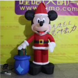 Modelo de dibujos animados de Navidad inflables personalizados superventas