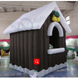 Maison de Noël gonflable de conception personnalisée pour les enfants