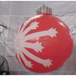 Globo decorativo de la Navidad colgante inflable del tamaño de encargo