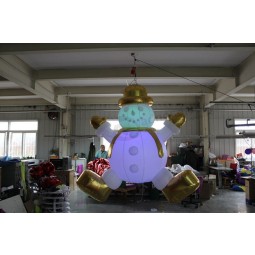 Nouveau Style 2017 vente chaude groS bonhoMMe de neige gonflable /Noël gonflable pour la décoration