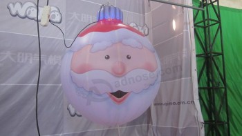 批发定制热卖圣诞老人气球充气 