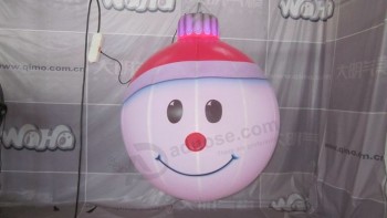 Venda por atacado perSonalizado de alta-FiM de natal hoMeM ballon inflável 