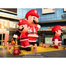 MadaMe inflável Super do Mario feito Sob encoMenda para anunciar