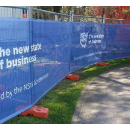 Colour Printed Advertising Mesh Banner For Business