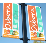 Street roadSide banner banner con logotipo perSonalizado