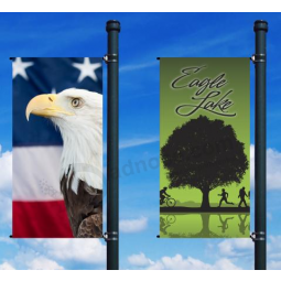 Fabrik Großhandel gedruckt patriotiSchen Straße Pole Banner 