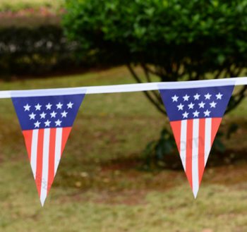 Dekorative hängende USA-Flaggege feiern
