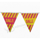 Outdoor Promotional Advertising String Flag Custom