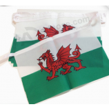 Cheap Wholesale Printed Welsh Bunting String Flag