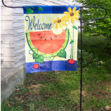 Draußen einzigartige Gartenflaggen willkommene Gartenflagge