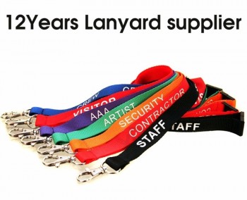 ProfeSSionele fabrikant van lanyard Met logo-ontwerp