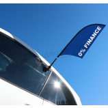 Mode gedruckt Auto Fenster Träne Flagge Großhandel