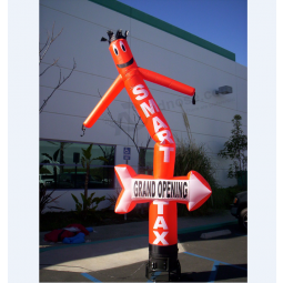 Wholesale custom high quality Outdoor Promotional Inflatable Advertising Dancing Guy With Arrow
