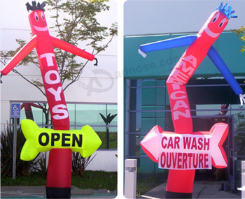 Cheap Arrow Inflatable Sky Tube Man Advertising Air Dancer with your logo