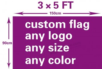 Factory custom high quality Flag for advertising with high quality and any size