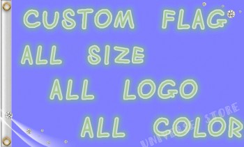KundenSpezifiSche Flaggege, jedeS MöglicheS Logo, jede Mögliche Farbe jede Mögliche Größe, MarkenwerbungSfirMenlogo-FahnenfahnendeSign Digitaldruck 100d
