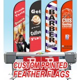 Custom printing for Feather flag beach flag banner graphic replacement advertising, promotion, celebration with high quality and any size