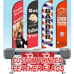 Custom printing for Feather flag beach flag banner graphic replacement advertising, promotion, celebration with high quality and any size