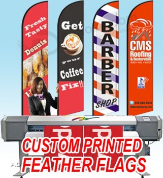 Custom printing for Feather flag beach flag banner graphic replacement advertising, promotion, celebration with high quality and any size