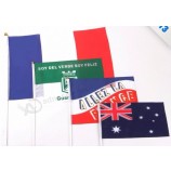 Small Hand Waving Flag Custom Cheering Australian Handheld National Flag with high quality and any size